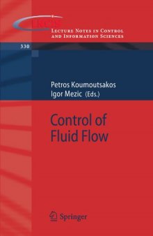 Control of Fluid Flow (Lecture Notes in Control and Information Sciences, 330)
