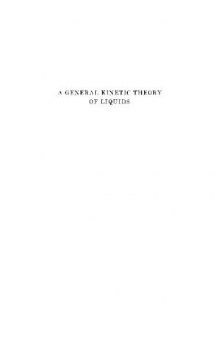 A general kinetic theory of liquids, 