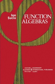 Function Algebras  