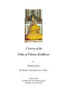 A Survey of the Paths of Tibetan Buddhism
