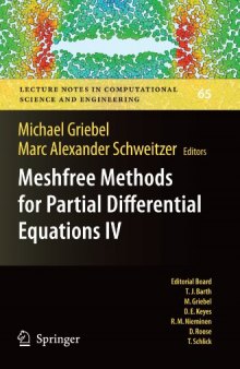 Meshfree methods for partial differential equations IV