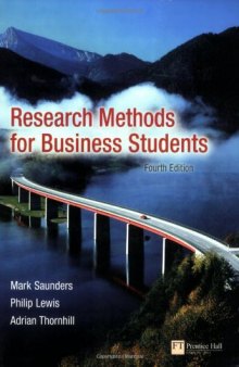 Research methods for business students
