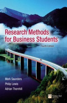 Research Methods for Business Students (4th Edition)