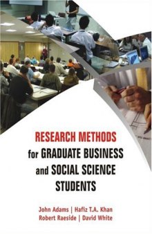 Research Methods for Graduate Business and Social Science Students