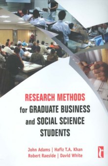 Research methods for graduate business and social science students