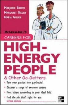 Careers for High-Energy People & Other Go-Getters (Careers for You)