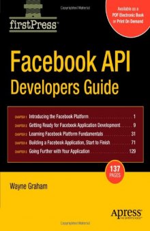 Facebook API Developers Guide 
