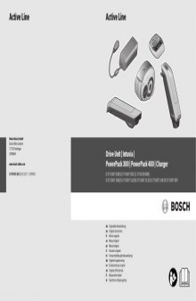 Bosch eBike Manual Active Line