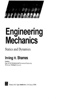 Engineering Machanics (Statics and Dynamics)