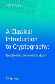 A classical introduction to modern cryptography