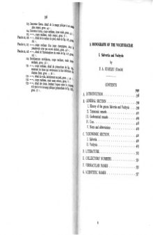 A monograph of the Vochysiaceae 1. Salvertia and Vochysia