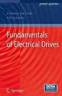 Fundamentals of electrical drives
