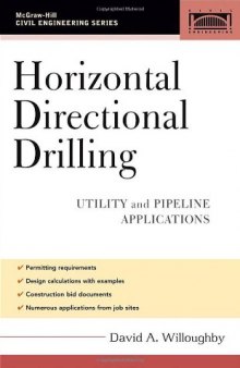 Horizontal Directional Drilling: Utility and Pipeline Applications