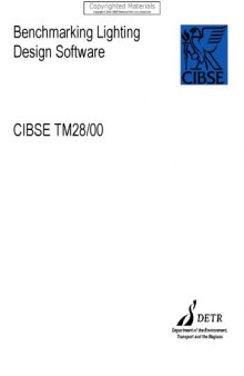 Benchmarking Lighting Design Software - CIBSE TM28