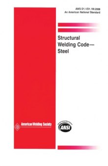AWS D1.1 2008 Structural Welding Code (21st Edition)