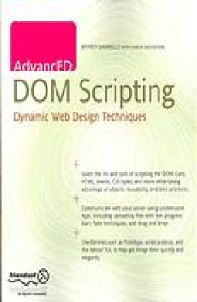 AdvancED DOM scripting : dynamic web design techniques