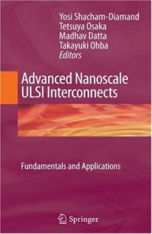 Advanced Nanoscale ULSI Interconnects: Fundamentals and Applications