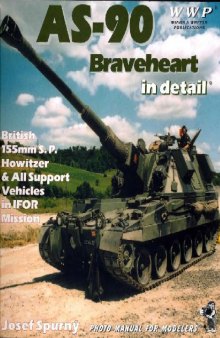 AS-90 Braveheart in Detail - British 155mm SP Howitzer & All Support Vehicles in IFOR Mission - Photo Manual for Modellers No. 8 - Present Vehicle Line No. 8 