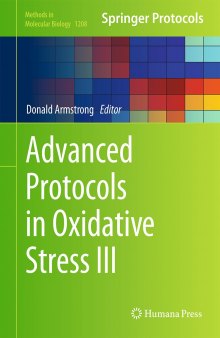 Advanced Protocols in Oxidative Stress III