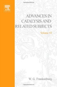 Advances in Catalysis, Vol. 6