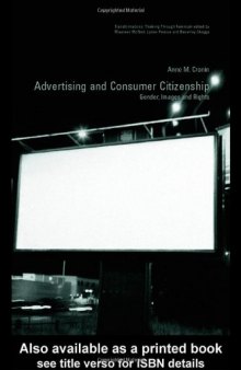 Advertising and Consumer Citizenship: Gender, Images and Rights 