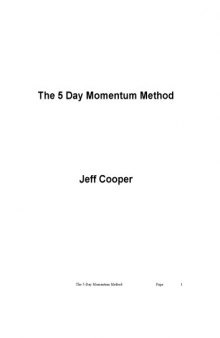 5 Day Momentum Method
