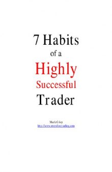 7 Habits of hightly Succesful Trader