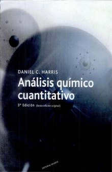 Análisis Químico Cuantitavito Tercera Edición Daniel C. Harris