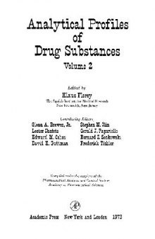 Analytical Profiles of Drug Substances, Vol. 2