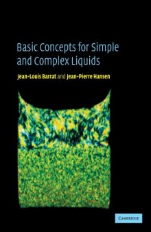 Basic concepts for simple and complex liquids