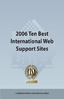 2006 Ten Best International Web Support Sites