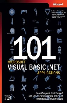 101 Microsoft Visual Basic .NET Applications