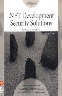 .Net Development Security Solutions