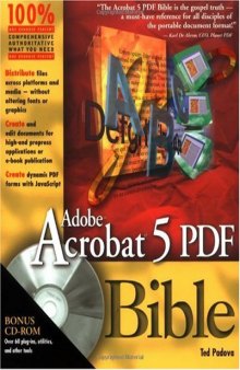 Adobe Acrobat 5 PDF bible