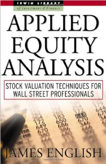 Applied equity analysis