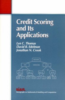 Credit Scoring & Its Applications