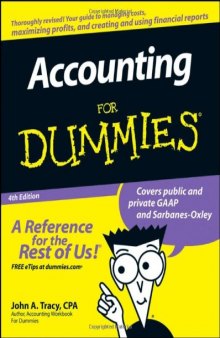 Accounting For Dummies, 4th edition