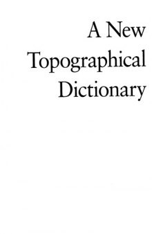 A New Topographical Dictionary of Ancient Rome