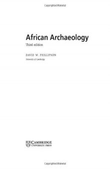 African Archaeology, Third Edition