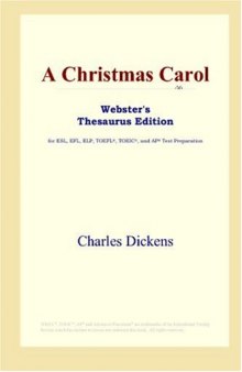 A Christmas Carol (Webster's Thesaurus Edition)