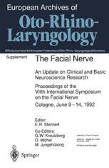 The Facial Nerve: An Update on Clinical and Basic Neuroscience Research
