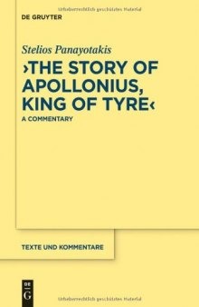 "The Story of Apollonius, King of Tyre": A Commentary