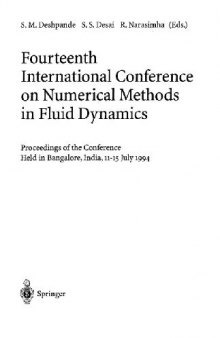 14th Int'l Conference on Numerical Methods in Fluid Dynamics