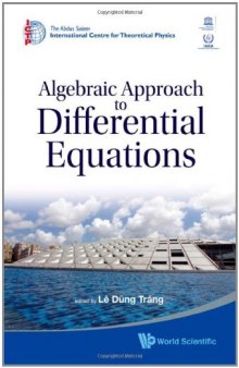 Algebraic Approach to Differential Equations