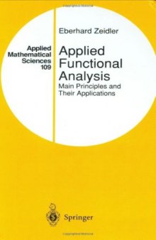 Applied functional analysis: main principles and their applications