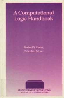 A Computational Logic Handbook