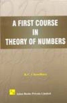 A first course in theory of numbers