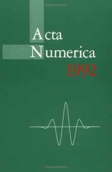 Acta Numerica 1992 (Volume 1)