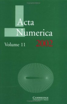 Acta Numerica 2002: Volume 11 (Acta  Numerica)