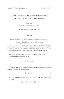 A BMO estimate for the multilinear singular integral operator